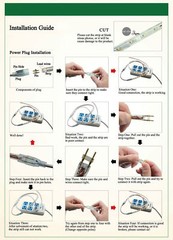 New Patent 110V 2835-120 Waterproof IP68 strip light No power supply needed! 65K