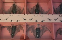 Goblin & Ghoul 20′ String Light Garland Black Bats Indoor Halloween Decoration