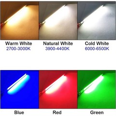 12V DC 10W COB LED Strip Bar Light 200mm Long Linear LED Lamp For DIY Lighting