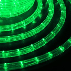 Assorted Sizes Green LED Rope Lighting Indoor Outdoor Christmas Xmas Extendable