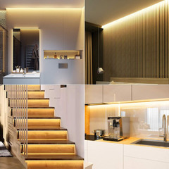 1m~10m COB Led Strip Lights Flexible Tape Light Bar Room Home Indoor Decoration