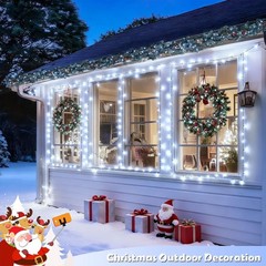 Outdoor Solar String Lights Waterproof LED Christmas Lights Xma Party Decor Tree