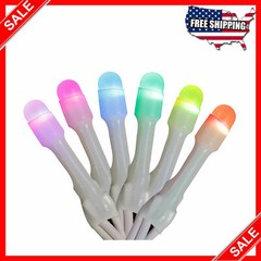Twinkly App-Controlled 50 Ct Garland Style Multicolor LED Lights 6.5′ White Cord