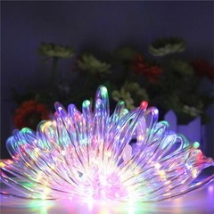 33ft 100LED Strip Rope Light Tube String Outdoor Garden Party Decoration Lights