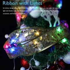 16.4ft 50 LED Ribbon Fairy String Lights Battery Christmas Tree Party Decor