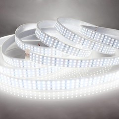 16 4Ft Super Bright Triple Row LED Strip Lights Daylight White