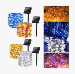 100-300 LED Christmas Solar Fairy Lights Outdoor Solar String Lights Garden Xmas
