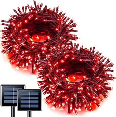 100LED Solar Christmas Lights Fairy Solar String Light Outdoor Garden Xmas Decor