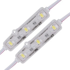 12V Blue LED Module Strip Light 5630 SMD 50pcs/Chain for Signage & Lightbox – 10