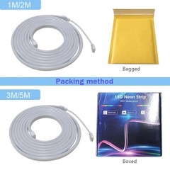 USB RGB Neon LED Strip WiFi Tuya Smart Life Alexa Game Room Light 5V