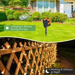 4 Pack Solar String Lights 132Ft LED Christmas Twinkle String Light Outdoor