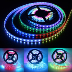 5M WS2811 5050 RGB Dream Color Pixel LED Strip Lights Individual Addressable 12V
