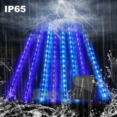 144 LED Outdoor Solar Powered String Lights for Patio Yard Porch Party Decor