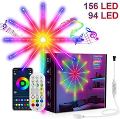 Smart Firework LED Strip Light USB Dream Color RGB Music Sync APP Remote Control