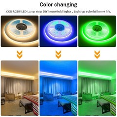 5-20M WW/NW/CW/RGBCCT/RGBW/RGBWW 840LEDs/m Cob Led Strip Light Flexible Dimmable