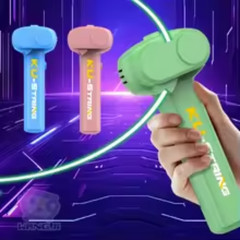 Glow in the Dark String Launcher LED Luminous Stress Relief Toy for Kids
