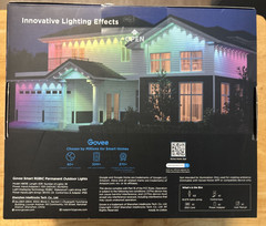 Govee RGBIC – 50′ Permanent Smart Outdoor Lights Kit (H801BAD1) – White…NEW!!