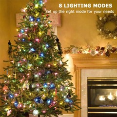 200/300 LED Fairy String Lights Solar/USB Twinkle Copper Wire Xmas Party Decor
