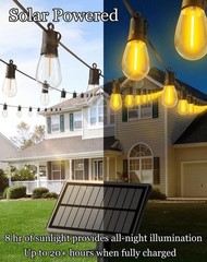 50ft-Solar-Powered-Lights-Outdoor-Waterproof-String Lights-Outside-Patio-Yard…