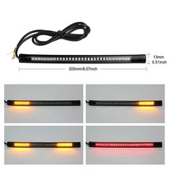 Waterproof 8” 12V Motorcycle LED Strip Underbody Light For Motorcycle ATVs UTVs