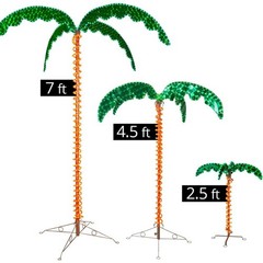 LED Rope Light Palm Tree Decoration Indoor Outdoor UL Listed Energy Saving New