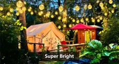 50 LED Solar String Lights Patio Party Yard Garden Wedding Waterproof Outdoor