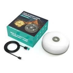 33ft Rechargeable Portable LED Camping String Lights Tent Fairy Lights RGB+Warm