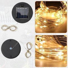 Solar Light Lantern Replacement Top 2 Pack 6cm/2.4inch Round Panel Lid with S…