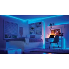 Smart RGBW Customize Color Changing Dimmable Plug-In LED Strip w/ Hubspace