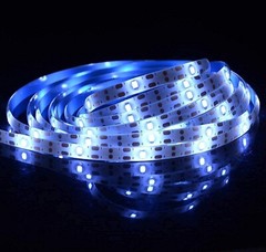 Upgraded Solar LED Strip Flexible Lights 8 Lights Mode Waterproof Outdoor Decor