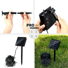 8 Models Solar String Lights For Outdoor Garden Party Xmas Fairy Wedding Lamp