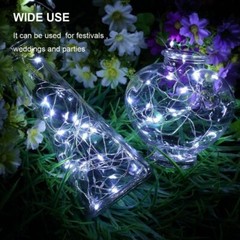 6 Pack 6.6ft 20 LEDs Copper Wire String Fairy Lights Battery Operated Mini LED