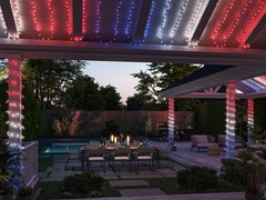 Philips Hue Indoor/Outdoor 26-Foot Festavia String Lights 100 Mini Color LEDs