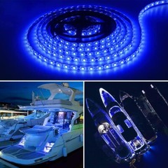5050 LED Flexible 5M Tape Strip Light For Boat / Truck / Car/ Suv / ATV/UTV 12V