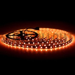 5M 5050 RGB LED Strip Light Waterproof Black PCB with Remote Adapter Full Kit