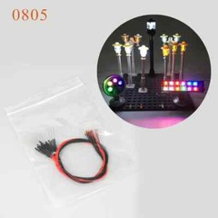 10pcs DIY Light Wired Flashing Led SMD 3V/12V Lamp For Toys Lighting