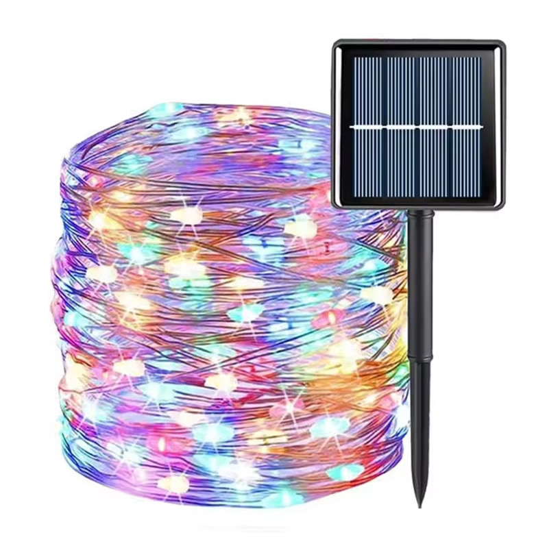 100-300 LED Solar Fairy String Light Copper Wire Outdoor Waterproof Garden Decor