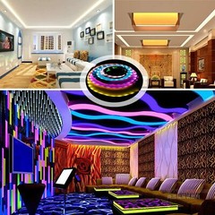WS2812B 5V 5050 RGB LED Strip 1-5M 30 60 144 150 300 Leds Individual Addressable