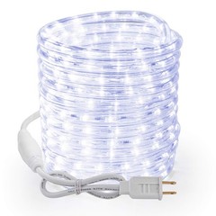 Brizled 18ft 216 LED Rope Lights, 120V ETL Listed Plugin Cool White