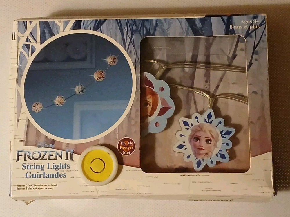 Frozen II String Lights Age 8+ Damaged Package
