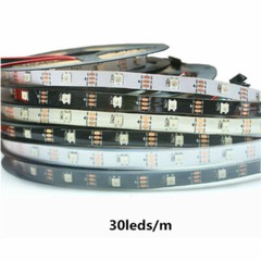 5V WS2812B 5050 RGB LED Strip 144/m 60 30LED/M Individual Addressable Waterproof
