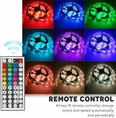 Led Strip Lighting 5M 16.4 Ft 5050 RGB 150 LEDs Flexible Color Changing Light