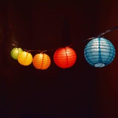 Fantado 4″ Multi Color Round Shaped Party String Lights by PaperLanternStore