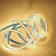 5M COB LED Strip 12V 24V 320LEDs/M High Density Flexible FOB Led Tape Lights DIY