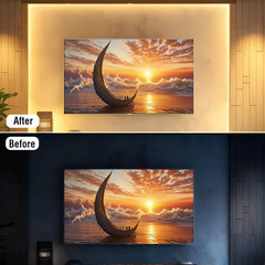 LED Strip Lights 6Ft, Warm White COB LED Light Strip USB Powered, Dimmable 2700K
