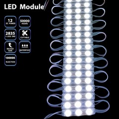 400PCS LED Module White 10000K 1.5W Storefront Lights 12V DC for Letter Signs