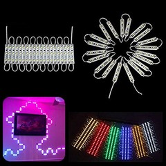 LED Lights for Store Front Window Advertising with Remote Control & Power Supply