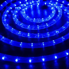 Blue Flexible LED Rope Light Accent Indoor Outdoor Tree- 10/20/25/50/100/150FT