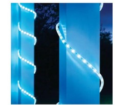 EcoSmart 16.4ft RGB Color Changing LED Outdoor Rope Light Dimmable Remote Contro
