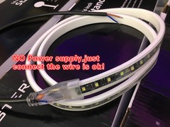 New Patent 110V 2835-120 Waterproof IP68 strip light No power supply needed! 65K